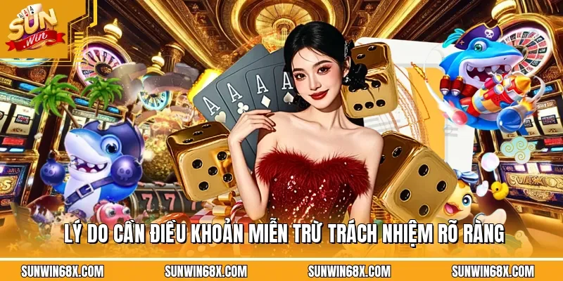 Miễn Trừ Trách Nhiệm - Những Thông Tin Và Chính Sách Từ SUNWIN 1 Sunwin Những lý SUNWIN cần đưa ra điều khoản miễn trừ trách nhiệm