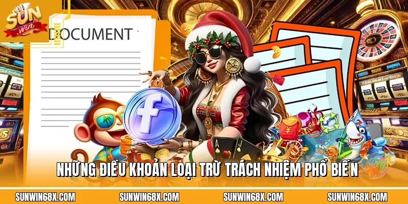 Miễn Trừ Trách Nhiệm - Những Thông Tin Và Chính Sách Từ SUNWIN 2 Sunwin Những điều khoản miễn trừ trách nhiệm tại cổng game SUNWIN